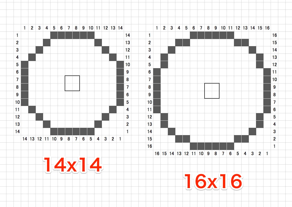 マインクラフト キレイな円を作る方法 デジタルアジト