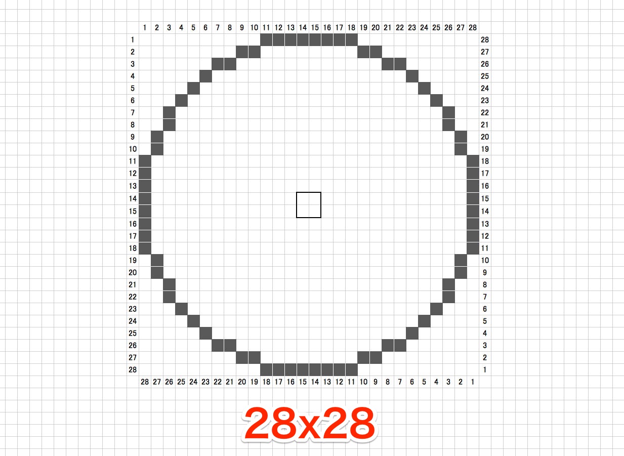 マインクラフト キレイな円を作る方法 デジタルアジト